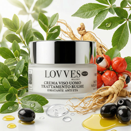 Gesichtscreme für Männer Faltenbehandlung