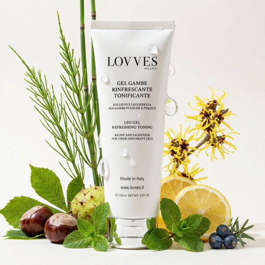 Erfrischendes tonisierendes Beingel