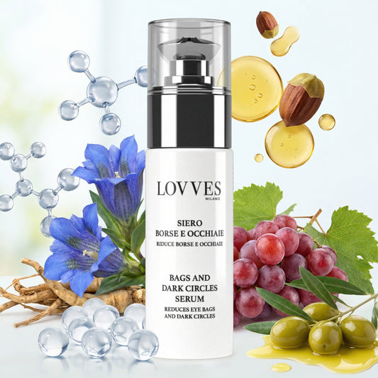 Serum gegen Tränensäcke und Augenringe