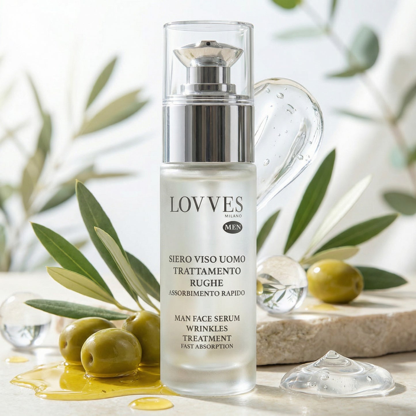 Faltenbehandlungs-Gesichtsserum für Männer