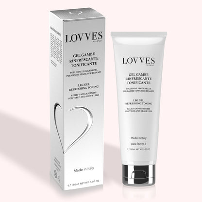 Erfrischendes tonisierendes Beingel